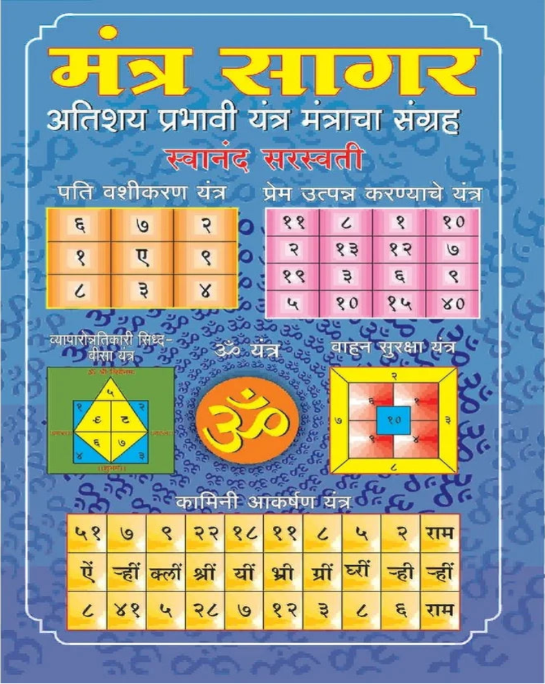 Mantra Sagar Marathi Book | मंत्रसागर | Comprehensive Mantra Collection & Spiritual Guide