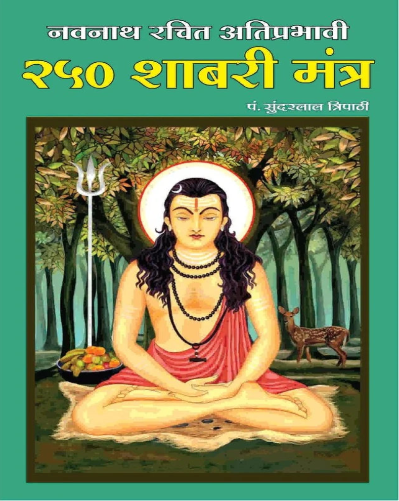 Navnath Rachit 250 Shabari Mantra Marathi Book | नवनाथ रचित २५० शाबरी मंत्र | Nath Sampradaya Spiritual Reference