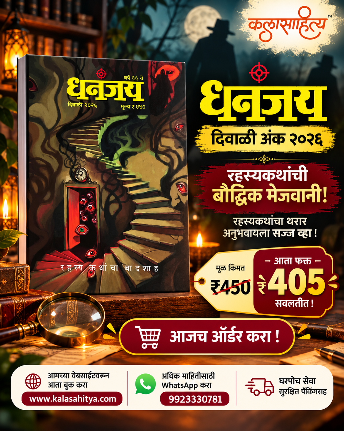 Dhananjay Diwali Ank 2026 | धनंजय दिवाळी अंक २०२६ | Marathi Diwali Ank